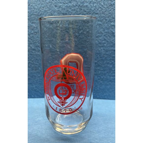 Vintage Ohio State University Buckeyes Drinking Glass Tumbler - Picture 3 of 7